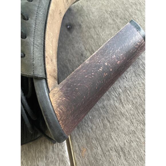 LD Tuttle x Creatures of Comfort lace up open Toe Sandals heels 38.5 - Picture 8 of 12